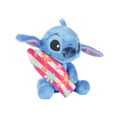 Simba Toys Disney Stitch With Surfboard 25cm