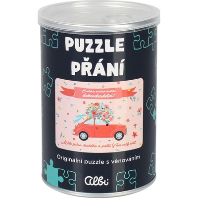 Albi Svatební puzzle přání - Dnešek je začátek
