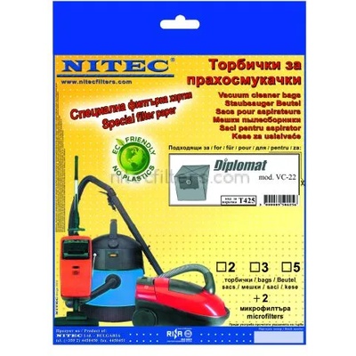 NITEC Торбички за прахосмукачки НИТЕК, код Т425