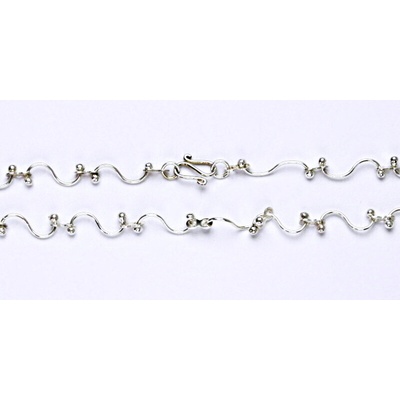 Čištín Stříbrný řetízek 4183