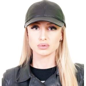 Vodo Дамска шапка с козирка - черна