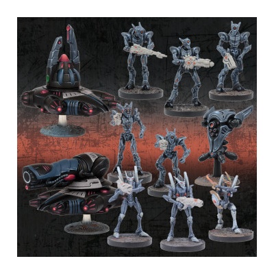 Mantic Games Deadzone Asterian War Clade Starter