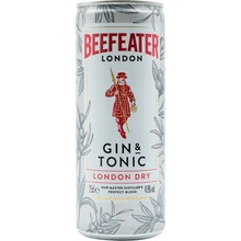 Beefeater Gin&Tonic 4,9% 0,25 l (holá láhev)