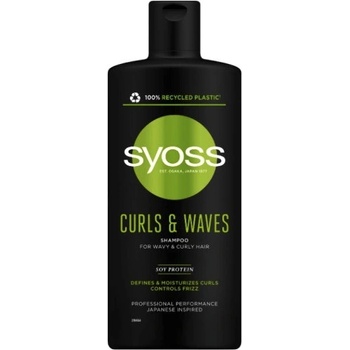 Syoss Curls & Waves šampón pre kučeravé vlasy 440 ml