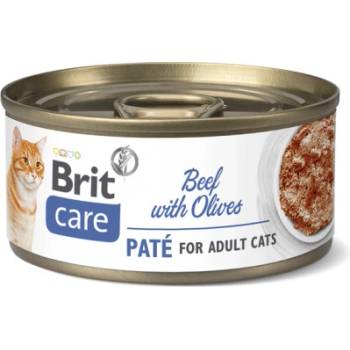 Brit Care Cat Beef Paté with Olives 12 x 70 g