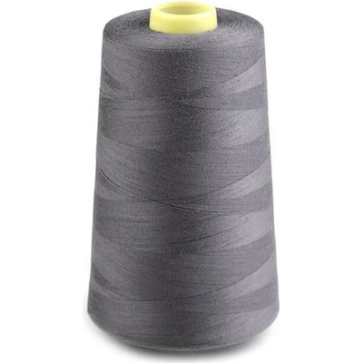 Polyesterové nitě pro overlocky i klasické šití návin 5000 yards PES 40/2 Dark Gull Gray 1 ks