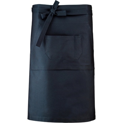 Kariban Zástěra K 887 90x62,5cm barová středně dlouhá COT20K88700399-navy Navy
