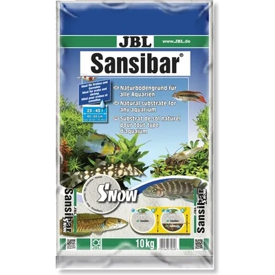 Jbl Sansibar SNOW 1- Снежнобял субстрат за сладководни и соленоводни аквариуми и териариуми, 10 кг