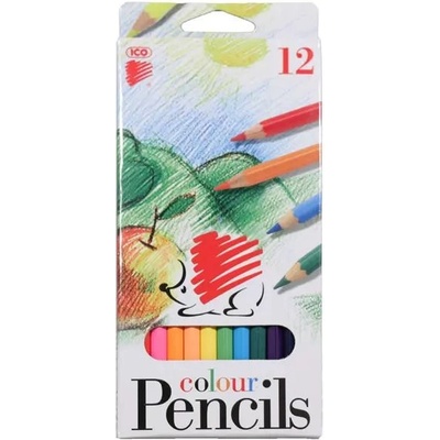 ICO Цветни моливи ico - 12 бр (7140144000)