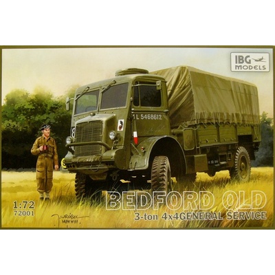IBG Models Bedford QLD 3 ton 4x4 General service 72001 1:72