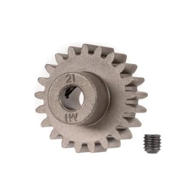 Traxxas пиньон 21T 1.0M за вал 5mm