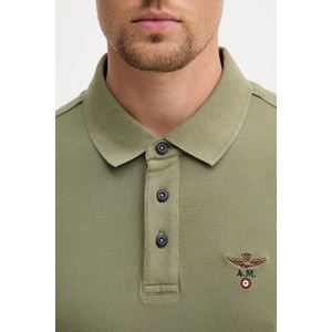 Aeronautica Militare тениска с яка мъжка памучна (PO1925UP00406) - answear - 107,55 лв