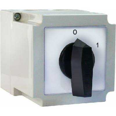 Apator Vačkový spínač 0-1 4P 10A v krytu 4G10-92-PK 63-840398-011