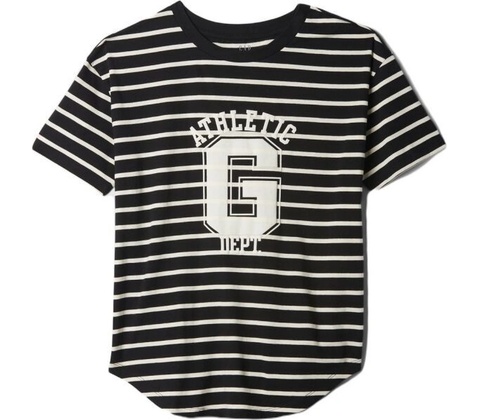 GAP Oversize tričko Gap Athletic Černá