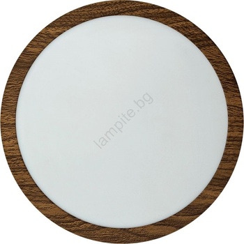 Baterie Centrum Led Плафониера ring led/18w/230v 4200k Ø 21 см кафяв (bc0614)