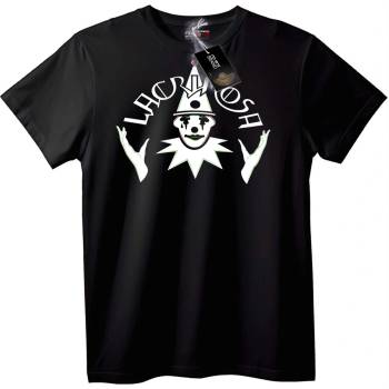 NOONEBRAND LACRIMOSA Тениска с лого на клоун - 2XL, White