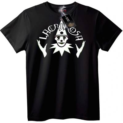 NOONEBRAND LACRIMOSA Тениска с лого на клоун - 2XL, White