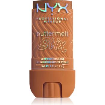 Image 1 of NYX Professional Makeup Buttermelt Glow Stix озаряващ стик цвят 12 It's Giving Melt 5 гр