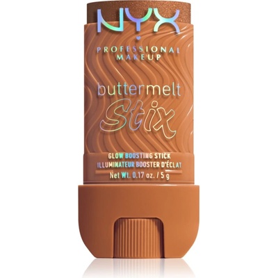 NYX Professional Makeup Buttermelt Glow Stix озаряващ стик цвят 12 It's Giving Melt 5 гр