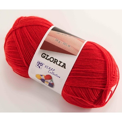 Priadza Gloria - červená 52180