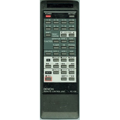 GENERAL DENON RC-108 - съвместимо дистанционно управление на марката General (RC-108)