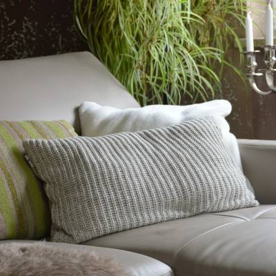 Designový polštář Sylt z organické bavlny, uvnitř termofor Eco Classic Comfort