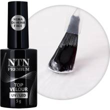 New Technology Nails Top Velour No Wipe Ntn Premium Hema Di Hema Free 5g