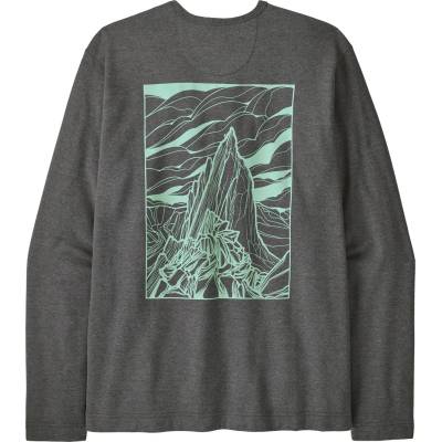 Patagonia Мъжки пуловер Patagonia LW Cloud Crag Wildrise Crew Jumper - Ink Black - размер XL (017-4324-0315)