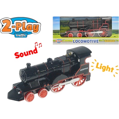 Lokomotiva kov PB se světlem a zvukem v krabičce – Hledejceny.cz