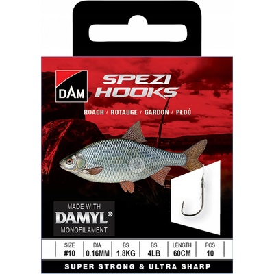 Dam naväzec Spezi Roach 60 cm veľ.12 0,14 mm 1,5 kg 10 ks