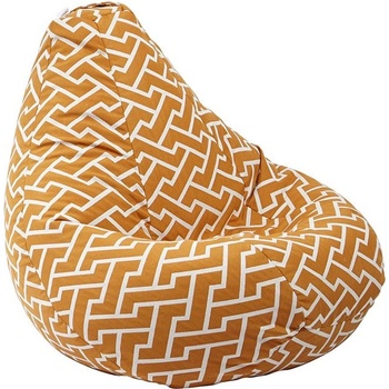 Image 1 of PUFRELAX Пуф круша за деца 4-14 г. , Перящ се калъф, Пълнеж от Полистиролни перли, 160л (puf-g-nl-pt-zio)