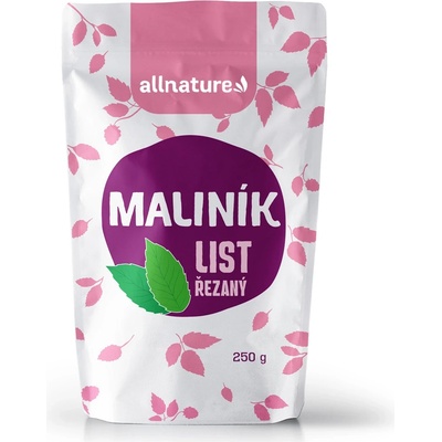 Allnature Čaj maliník list 250 g – Zboží Dáma