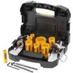 DEWALT Комплект перфоратори за електротехници DeWALT Extreme Bi-Metal в куфар за носене (11 бр. ) DT90356 (DT90356)