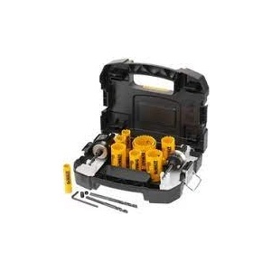 DEWALT Комплект перфоратори за електротехници DeWALT Extreme Bi-Metal в куфар за носене (11 бр. ) DT90356 (DT90356)
