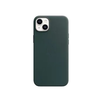 Apple Калъф Back Cover MagSafe for iPhone 14 Plus Leather Forest Green