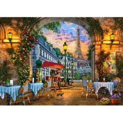 Norimpex - Puzzle Diamant painting: Colorful Parisian street 30x40cm - 1 - 39 piese