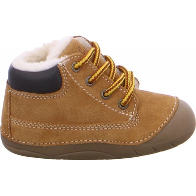 Lurchi Barefoot zimní obuv Ferdi suede tan