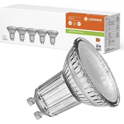 LEDVANCE 5x LED žárovka LED PAR16 GU10 4.3W = 50W 350lm 4000K Neutrální Bílá 36°