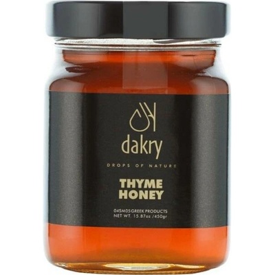Dakry Olive Řecký tymiánový med respirační problémy, nachlazení, vitalita a zdroj antioxidantů - 450 g