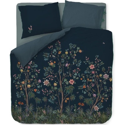 PIP Studio Povlečení bavlna Paradiso tmavá modrá 200x220 2x 70x90 280449 – Hledejceny.cz