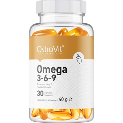 OstroVit Omega 3-6-9 30 kapsúl