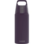 SIGG - Insulated drinking bottle - Shield Therm One Nocturne thermos bottle - carbonated drinks - leak-proof - dishwasher safe - BPA-free - 90% recycled stainless steel - dark purple - 6022.50 (6022.50)