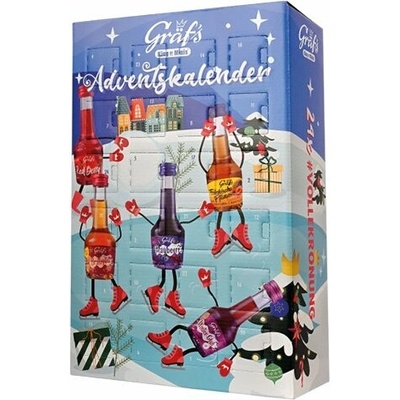 Destillerie Dr. Rauch GmbH Gräf's Adventný kalendár 24 x 20ml