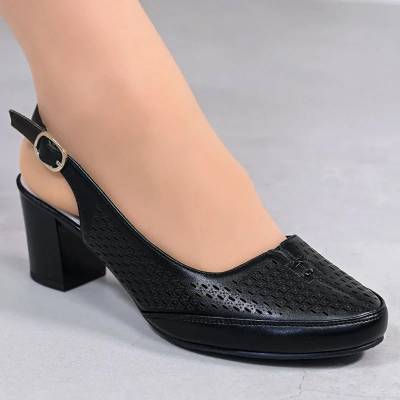 Елегантни дамски обувки A18070-1 Black