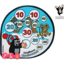 Krtečkův terč na suchý zip 30cm + 3ks míčků