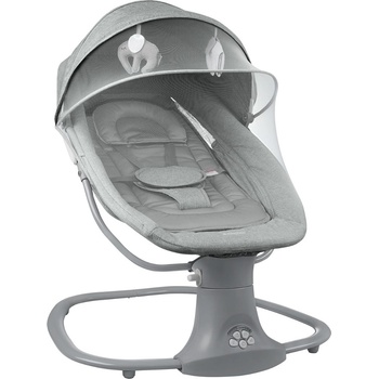 KikkaBoo Електрическа люлка KikkaBoo - Winks, Grey (31005010065)