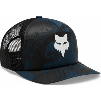 Fox Vision Mesh Trucker Deep Cobalt Černá