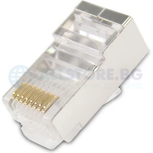 VCOM конектори UTP connectors Cat6 STP/Shielded/RJ45 - 20pcs pack - NM026-20pcs (NM026-20pcs) - Allstore