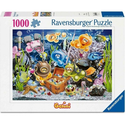 Ravensburger Gelini pod vodou 1000 dílků
