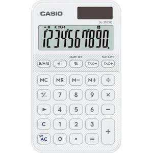 Casio Джобен калкулатор, 10 цифри, casio „sl 310 yc, бял (sl 310 yc we) Калкулатори